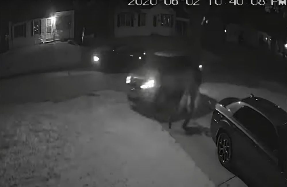 Second video angle of man being hit in Florissant by unmarked police SUV